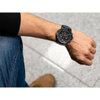 Tommy Hilfiger Luca 1710494 férfi karóra, fekete, 50mm, rozsdamentes acél, 5 ATM