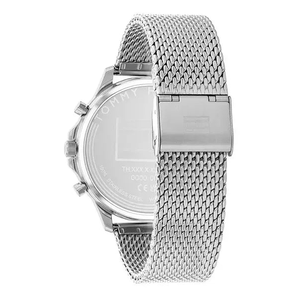 Tommy Hilfiger Ryder férfi karóra, 44 mm, zöld számlap, nemesacél