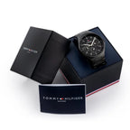Tommy Hilfiger férfi karóra 1792055, fekete acél, 44 mm, WR50