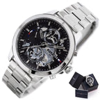 Tommy Hilfiger Henry 1710477 férfi karóra, 44 mm, fekete számlap, 5 ATM, kvarc