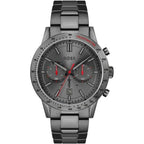 Hugo Boss Allure 1513924 férfi karóra, kvarc, kronográf, WR50, acél, grafit