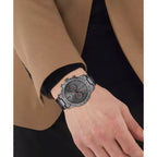 Hugo Boss Allure 1513924 férfi karóra, kvarc, kronográf, WR50, acél, grafit