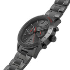 Hugo Boss Allure 1513924 férfi karóra, kvarc, kronográf, WR50, acél, grafit