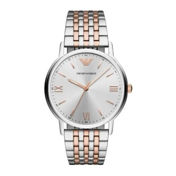 Emporio Armani AR11093 férfi karóra, 41 mm, rozéarany-ezüst, WR50, kvarc