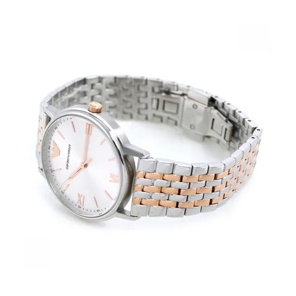 Emporio Armani AR11093 férfi karóra, 41 mm, rozéarany-ezüst, WR50, kvarc
