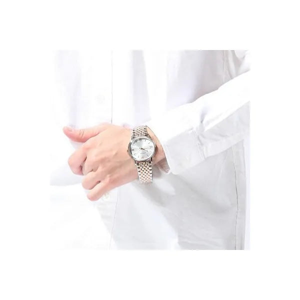 Emporio Armani AR11093 férfi karóra, 41 mm, rozéarany-ezüst, WR50, kvarc