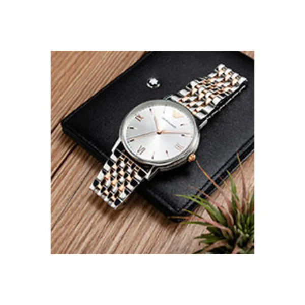 Emporio Armani AR11093 férfi karóra, 41 mm, rozéarany-ezüst, WR50, kvarc