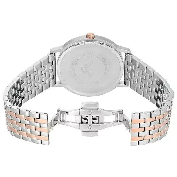 Emporio Armani AR11093 férfi karóra, 41 mm, rozéarany-ezüst, WR50, kvarc