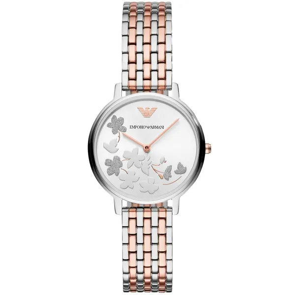 Emporio Armani AR11113 női karóra, rozéarany/ezüst acél 32 mm kvarc