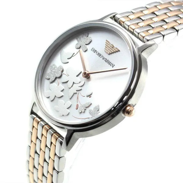 Emporio Armani AR11113 női karóra, rozéarany/ezüst acél 32 mm kvarc