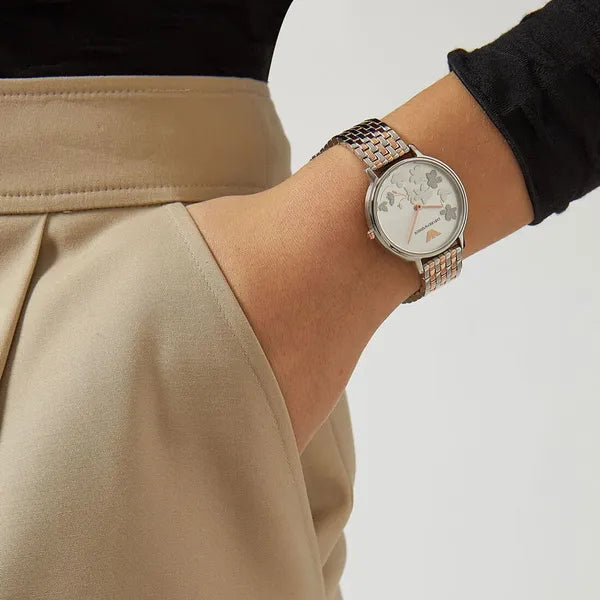 Emporio Armani AR11113 női karóra, rozéarany/ezüst acél 32 mm kvarc