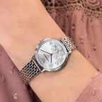 Emporio Armani AR11113 női karóra, rozéarany/ezüst acél 32 mm kvarc