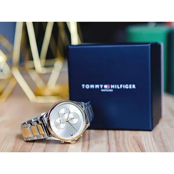 Tommy Hilfiger Skylar 1782264 női karóra, két színű, 38 mm, nemesacél, kvarc