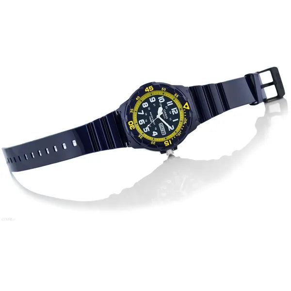 Casio MRW-200HC-2BVDF férfi karóra, 10 bar, kvarc, 44 mm, sötétkék
