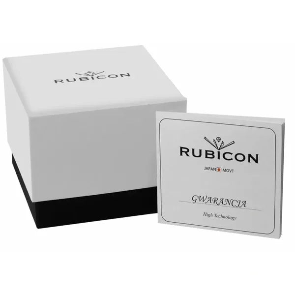 Rubicon RNBD88 női karóra, rózsaarany, zafírüveg, Miyota, 37 mm