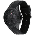 Tommy Hilfiger Aiden 1791861 férfi karóra, fekete, acél szíj, 45 mm, WR50