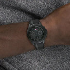 Tommy Hilfiger Aiden 1791861 férfi karóra, fekete, acél szíj, 45 mm, WR50