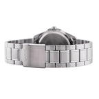 Casio MTP-1308D-1AV férfi karóra, fekete számlap, acél szíj, WR50, dátum, 39 mm