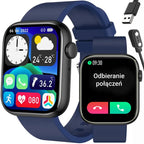 Gravity GT3-5 okosóra 1,85'' TFT, Bluetooth hívás, IP67, fekete/kék