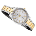 Casio férfi karóra MTP-1303SG-7A, 38 mm, acél, ezüst/arany, WR50, díszdoboz