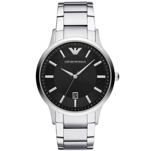 Emporio Armani Renato férfi karóra AR11181, 43 mm, acél, fekete, WR50