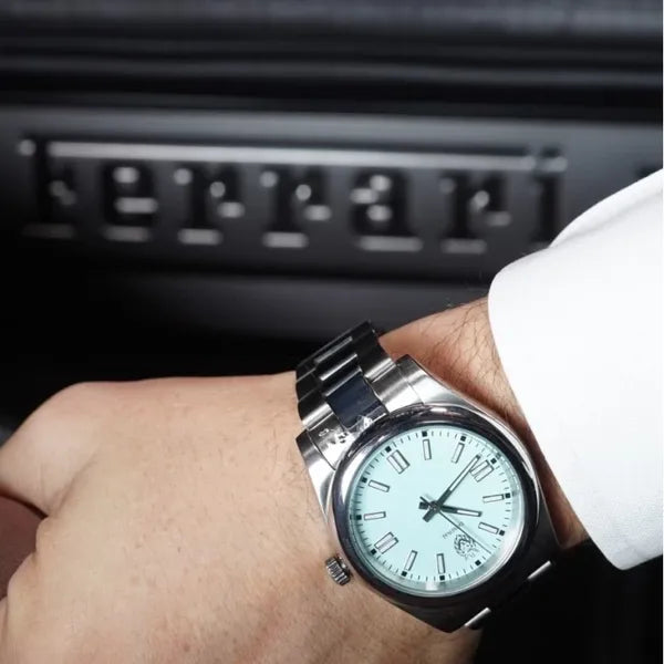 Donoval Tiffany DL0001 automata férfi karóra, 41 mm, zafírüveg, acél, WR30