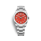 Donoval DL0003 automata férfi karóra, 41 mm, acél szíj, zafírüveg, piros