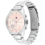 Tommy Hilfiger Quinn női karóra 38 mm, rozsdamentes acél, rózsaszín, kvarc