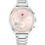Tommy Hilfiger Quinn női karóra 38 mm, rozsdamentes acél, rózsaszín, kvarc