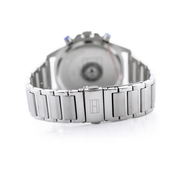 Tommy Hilfiger Mason férfi karóra 1791936, 45 mm, acél, fekete, 5 ATM