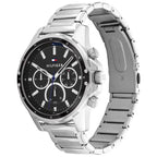 Tommy Hilfiger Mason férfi karóra 1791936, 45 mm, acél, fekete, 5 ATM