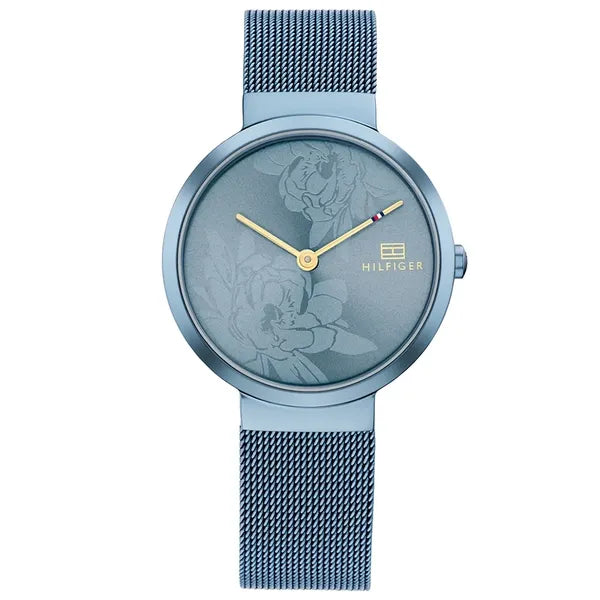 Tommy Hilfiger Libby 1782470 női óra, kék 32 mm, acél hálós szíj, kvarc