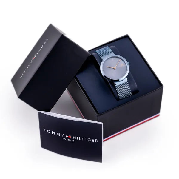 Tommy Hilfiger Libby 1782470 női óra, kék 32 mm, acél hálós szíj, kvarc