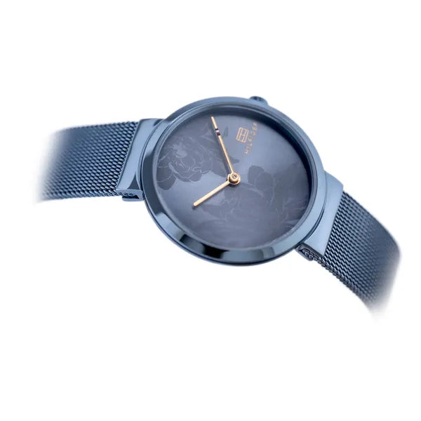 Tommy Hilfiger Libby 1782470 női óra, kék 32 mm, acél hálós szíj, kvarc