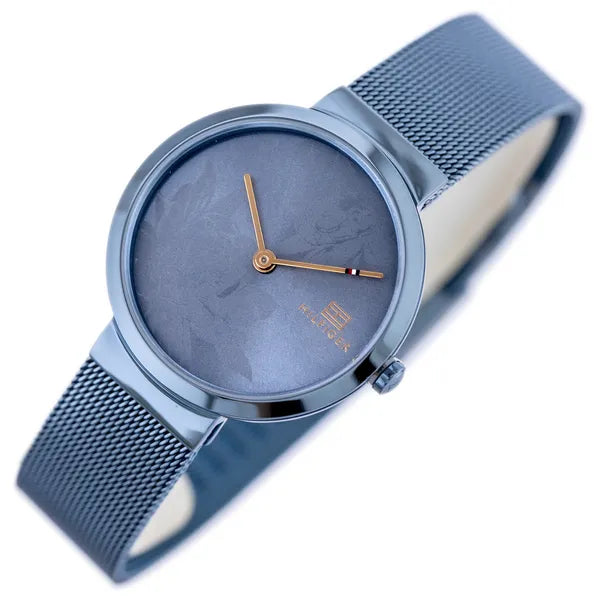 Tommy Hilfiger Libby 1782470 női óra, kék 32 mm, acél hálós szíj, kvarc