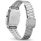 Casio AQ-230A-7DMQ női karóra, ezüst, analóg-digitális, WR30, doboz