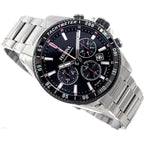 Festina Timeless Chrono 20560/6 férfi karóra, fekete számlap, acél szíj, WR100