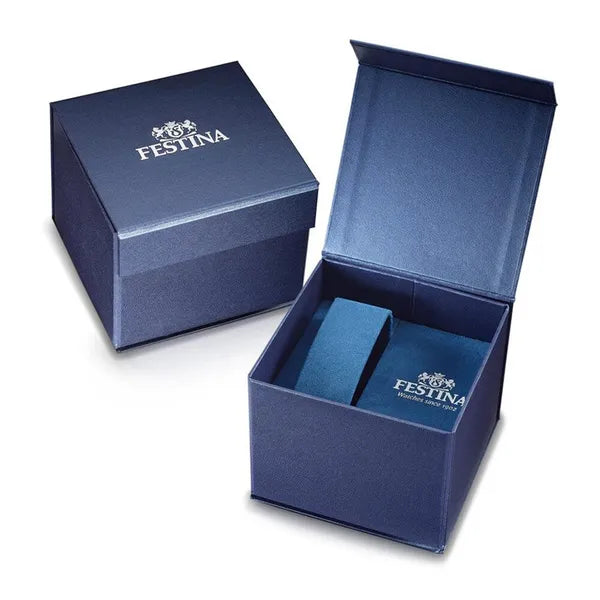 Festina Chrono Sport 20541/2 férfi kronográf óra, arany acél, kvarc, WR100