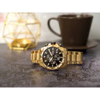 Férfi karóra Festina Chrono Sport 20541/4, kronográf, arany acél, WR100, 45 mm