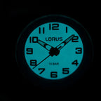 Lorus R2371NX9 fiúk karóra, 36 mm, WR100, kvarc, kék műanyag szíj, akrilüveg