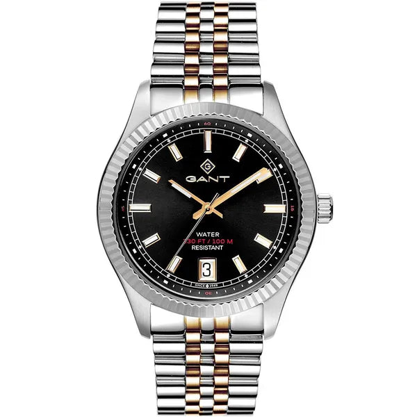 GANT Sussex G166009 férfi karóra, fekete számlap, 43 mm, WR100