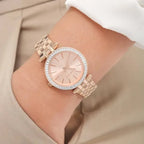 Michael Kors Darci MK3507 női karóra, rozéarany acél, WR50, díszdoboz