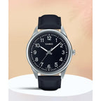 Casio férfi karóra MTP-V005L-1B4, fekete bőrszíj, 40 mm, WR30
