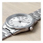 Casio MTP-V005D-7B4 férfi karóra, acél, ezüst, 40 mm, WR30 + díszdoboz