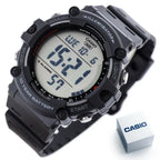Casio AE-1500WH-1A férfi sportóra, LED Illuminator, WR100, fekete