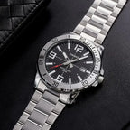 Casio férfi karóra MTP-VD01D-1BV, fekete számlap, acél szíj, WR50, 45 mm