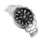 Casio férfi karóra MTP-VD01D-1BV, fekete számlap, acél szíj, WR50, 45 mm