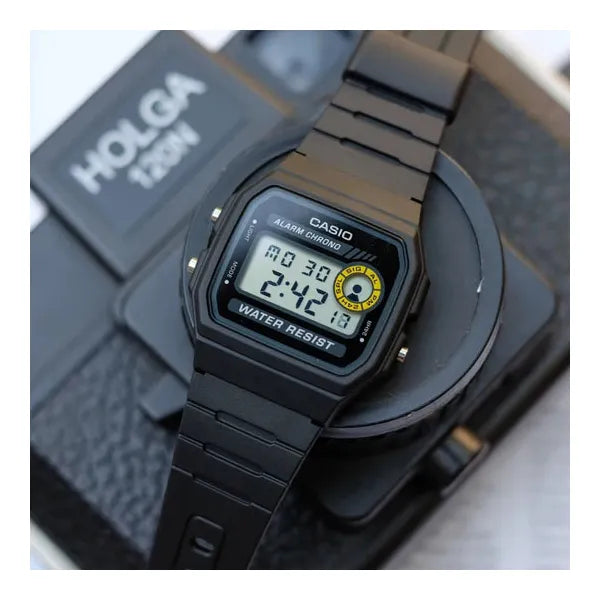 Casio F-94WA-8D férfi karóra, fekete, kvarc, WR30, dobozzal