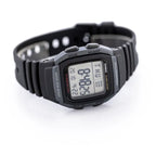 Casio W-96H-1B férfi digitális karóra, WR50, LED, stopper, dupla idő, dobozzal