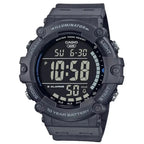 Casio AE-1500WH-8B férfi sport digitális karóra, Illuminator, WR100, grafit
